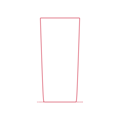 Objects Drinking Glasses Ikea Godis Glass 14 Oz Sketch Drawing Svg, Free Vectors File